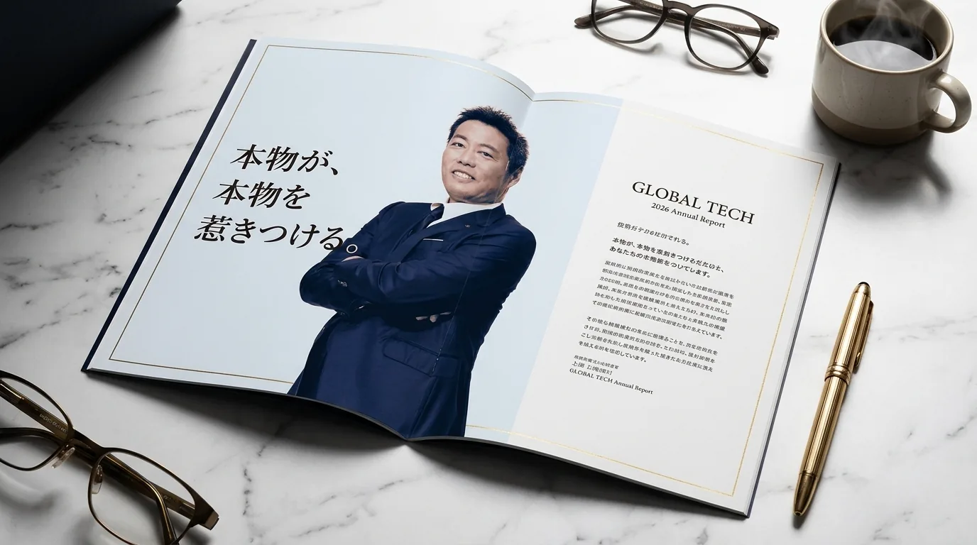 会社案内パンフ
